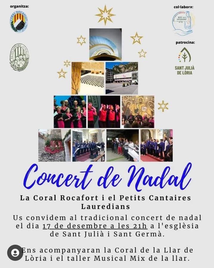Concert de Nadal, 17 de desembre a les 21h @ Església de Sant Julià de Lòria